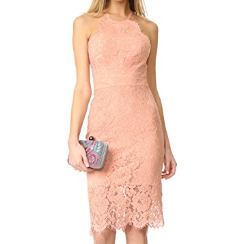Lover "Oasis" Lace Halter Dress